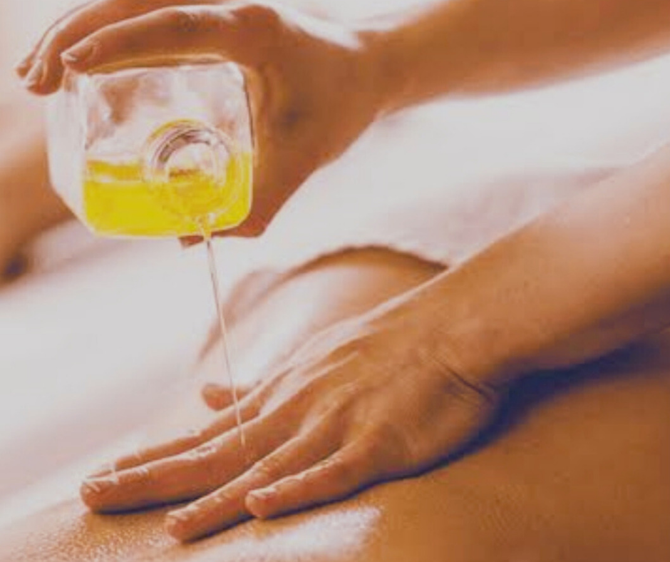 Massage the Skin with Oil